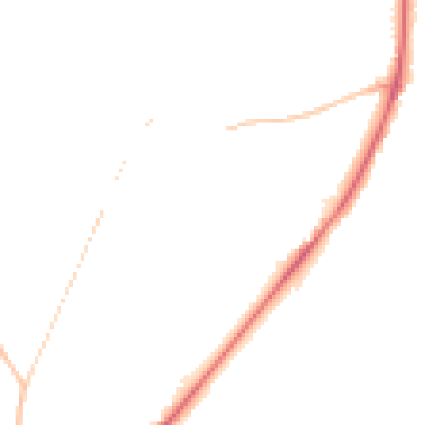 Night-time road noise heatmap for WF15 7QA