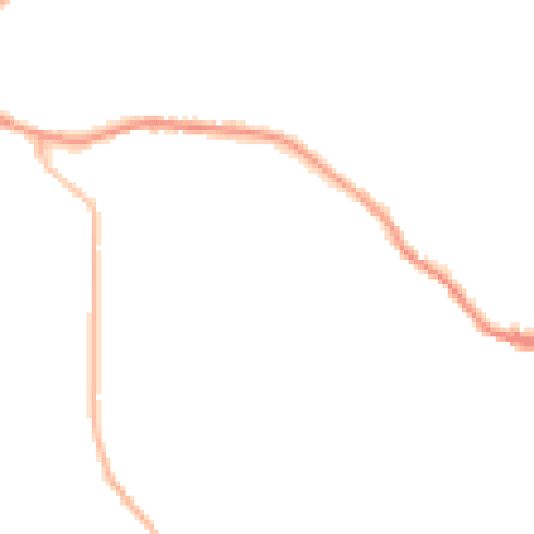 Night-time road noise heatmap for WF15 8LJ