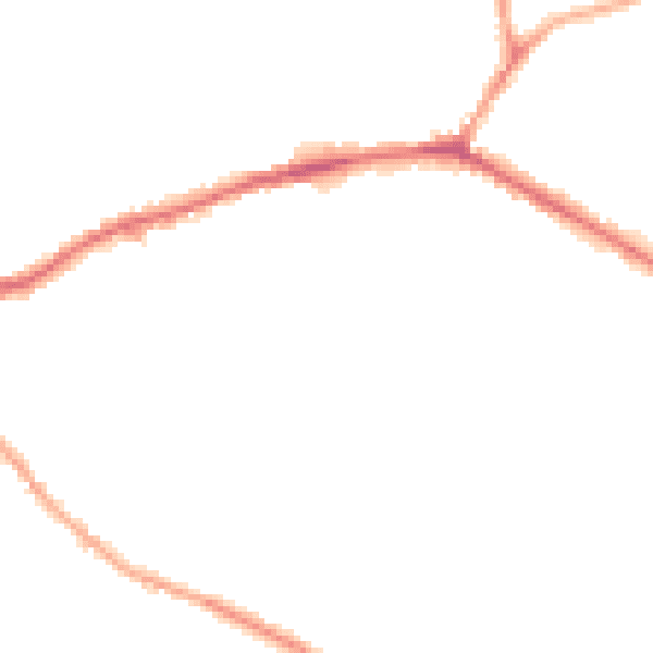Night-time road noise heatmap for WF16 0BJ