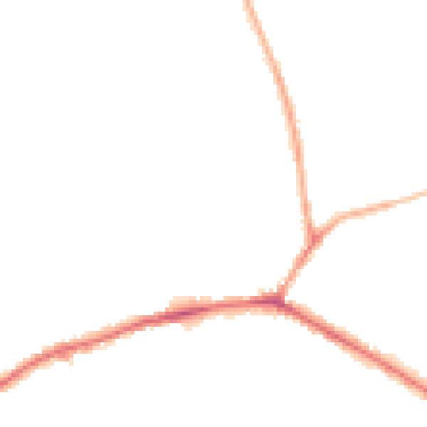 Night-time road noise heatmap for WF16 9JZ