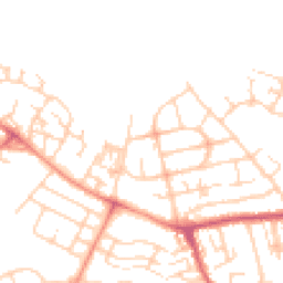Daytime road noise heatmap for WF2 0EZ