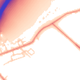 Daytime road noise heatmap for WF2 0RH