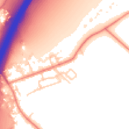 Daytime road noise heatmap for WF2 0RJ