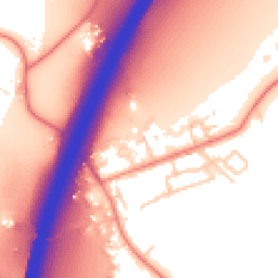 Daytime road noise heatmap for WF2 0RT