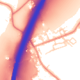 Daytime road noise heatmap for WF2 0RY