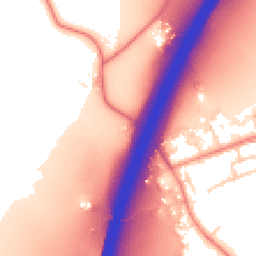 Daytime road noise heatmap for WF2 0SA