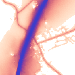 Daytime road noise heatmap for WF2 0SG