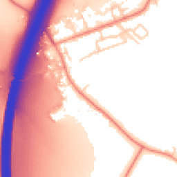 Daytime road noise heatmap for WF2 0SN