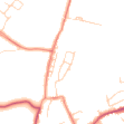 Daytime road noise heatmap for WF2 6PG