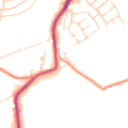 Daytime road noise heatmap for WF2 6QD