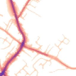 Daytime road noise heatmap for WF2 6QY