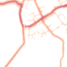 Daytime road noise heatmap for WF2 6TE
