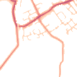 Daytime road noise heatmap for WF2 6TH