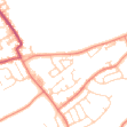 Daytime road noise heatmap for WF2 7FA