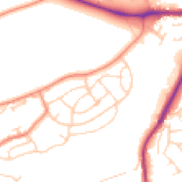 Daytime road noise heatmap for WF2 7HG