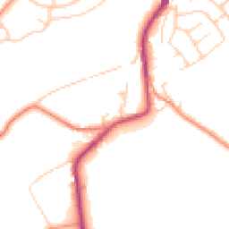 Daytime road noise heatmap for WF2 7SL