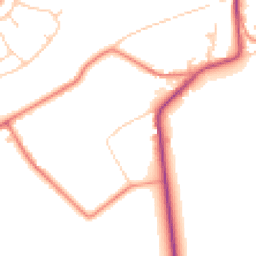 Daytime road noise heatmap for WF2 7ST