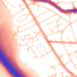 Daytime road noise heatmap for WF2 8YE