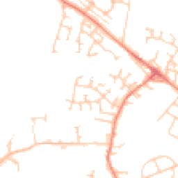 Daytime road noise heatmap for WF2 9TH