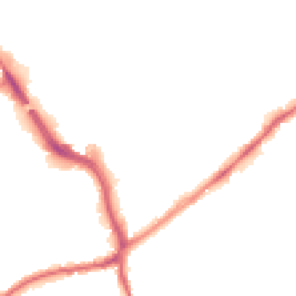 Night-time road noise heatmap for WF8 1BQ