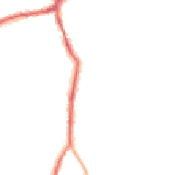 Night-time road noise heatmap for WF8 3QE