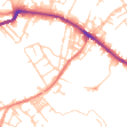 Daytime road noise heatmap for WN2 2DQ