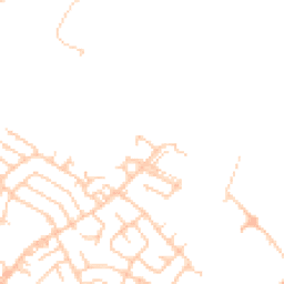 Daytime road noise heatmap for WN2 2EF