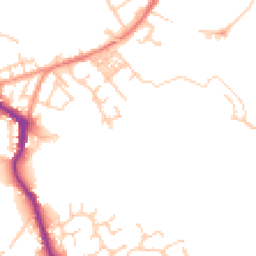 Daytime road noise heatmap for WN2 2FJ