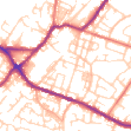 Daytime road noise heatmap for WN2 3PG