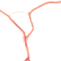 Night-time road noise heatmap for WN2 5EB