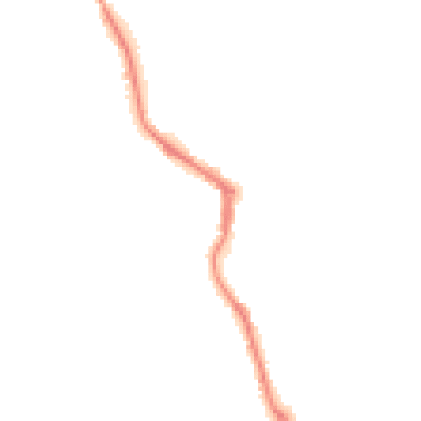 Night-time road noise heatmap for WN3 4NA