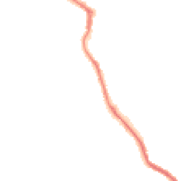 Night-time road noise heatmap for WN3 4NL
