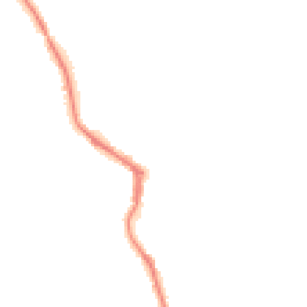 Night-time road noise heatmap for WN3 4QP