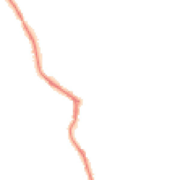 Night-time road noise heatmap for WN3 4QR
