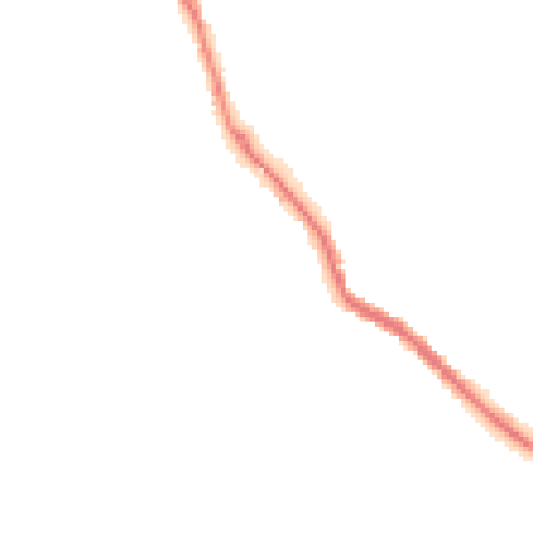 Night-time road noise heatmap for WN3 4TU