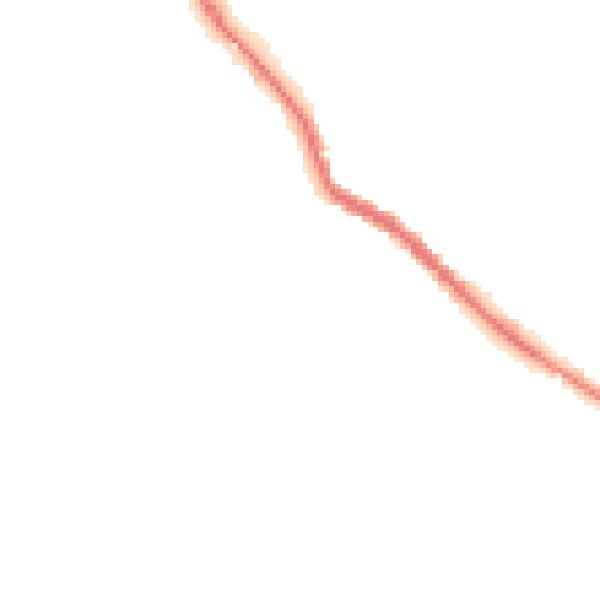 Night-time road noise heatmap for WN3 4UF