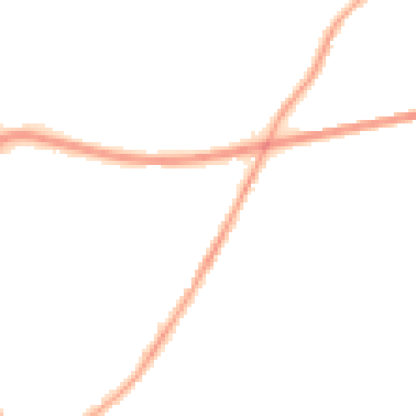 Night-time road noise heatmap for WN3 5HN