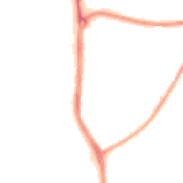 Night-time road noise heatmap for WN3 5LR