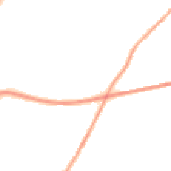Night-time road noise heatmap for WN3 5UE