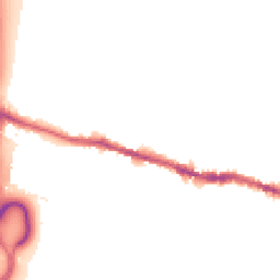 Night-time road noise heatmap for WN5 0AE