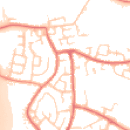 Daytime road noise heatmap for WN5 0BW