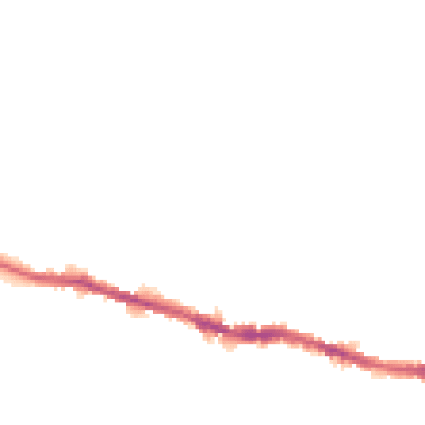 Night-time road noise heatmap for WN5 0DR