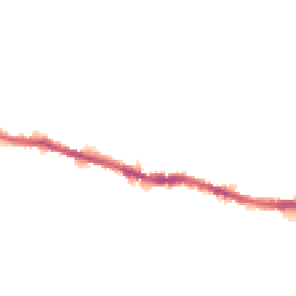 Night-time road noise heatmap for WN5 0DT