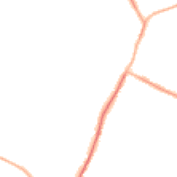 Night-time road noise heatmap for WN5 7NH