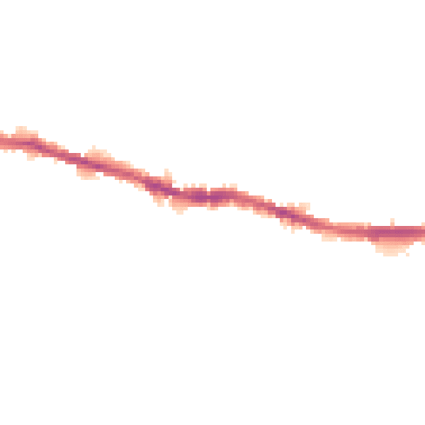 Night-time road noise heatmap for WN5 8AY