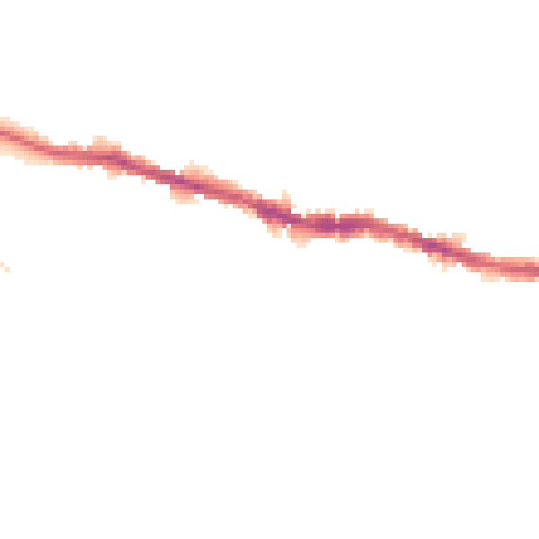 Night-time road noise heatmap for WN5 8JN