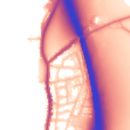Daytime road noise heatmap for WN5 8PL