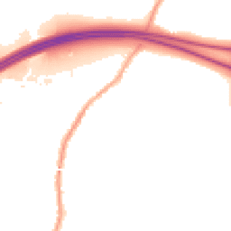 Night-time road noise heatmap for WN5 8TB