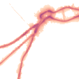 Night-time road noise heatmap for WN5 9BD