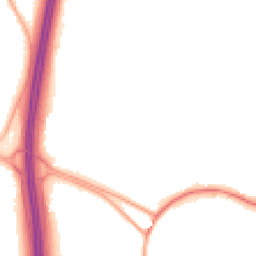 Night-time road noise heatmap for WN6 0SN